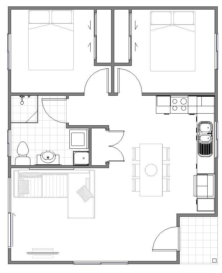 Granny Flats Regina Floor plan